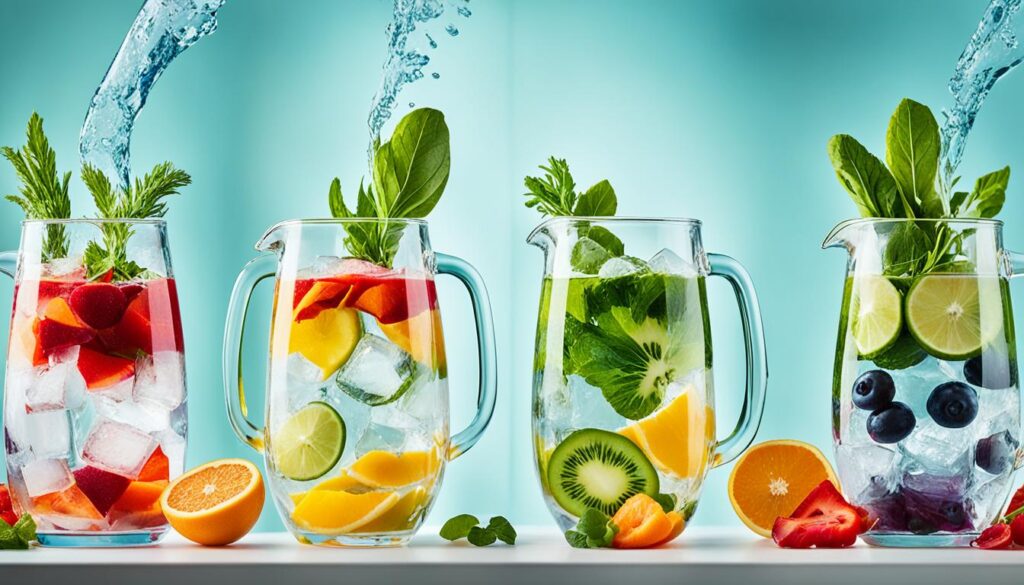 Refreshing water cleanse recipes