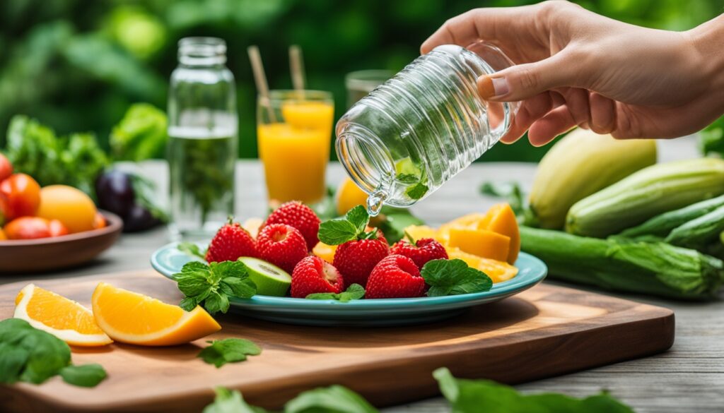 water diet guidelines